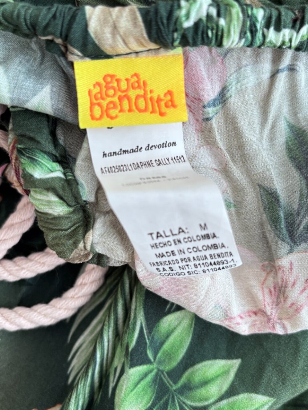 Agua Bendita Daphne Sally Cut-Out Maxi Dress - Picture 10 of 10
